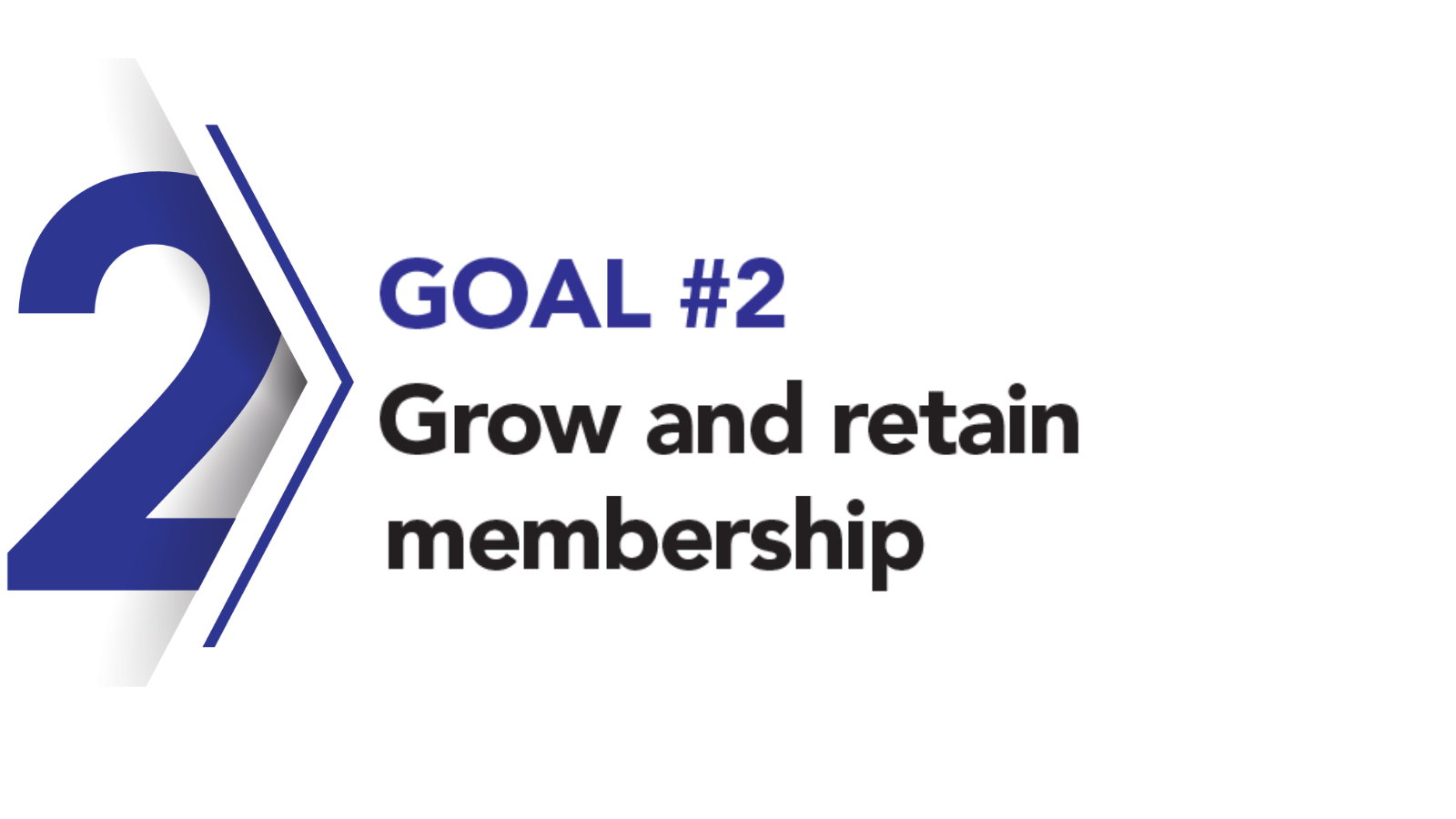 Goal 2: Grow and retain membership